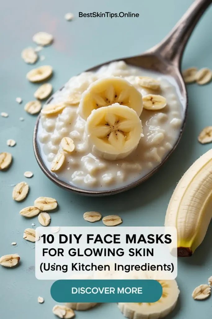 Oatmeal + Banana Mask (Soothing Sensitive Skin)